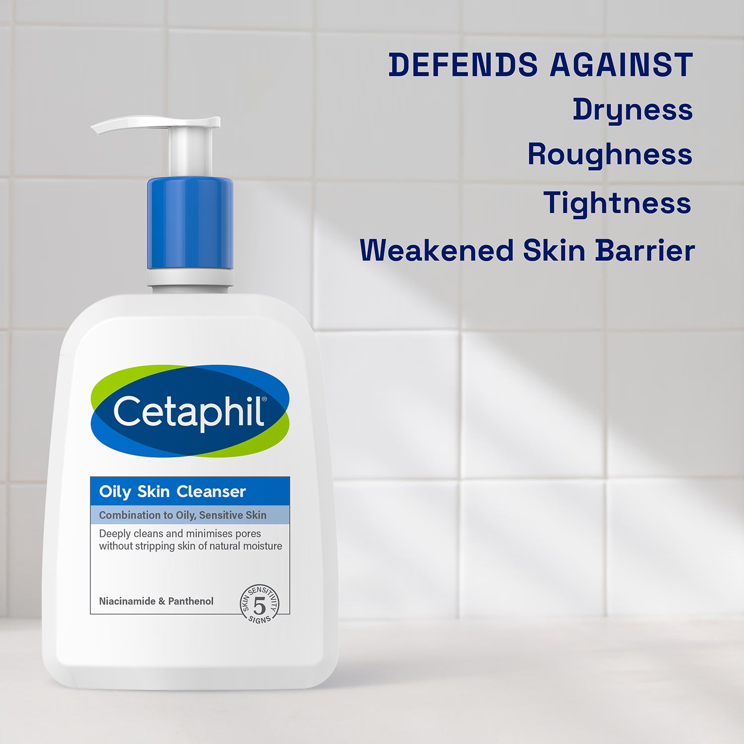 Cetaphil oily skin face wash cleanser 236ml - British product