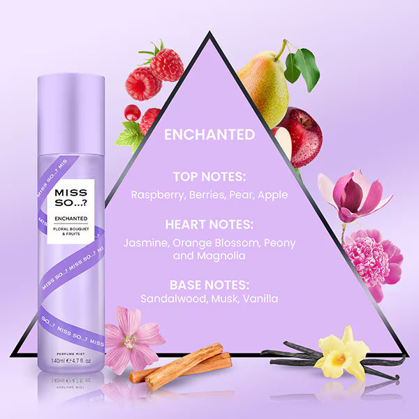 DNR Miss So...? Enchanted Perfume Mist 140ml - British product