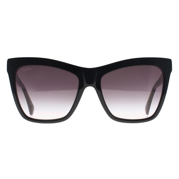 Max Mara MM0008 Logo2 black gradient sunglasses, UK version