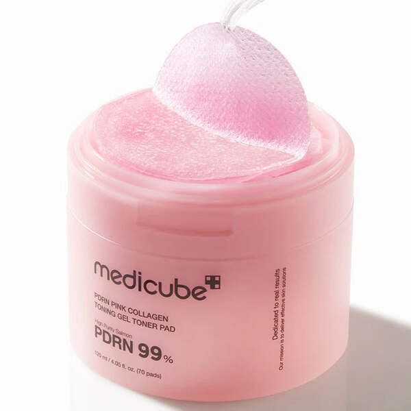 Medicube PDRN Pink Collagen Toner Pad 70 count - British product