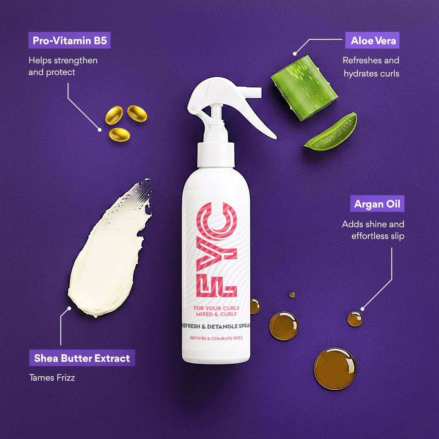 FYC curl refresh spray twin pack 2x250ml, UK version
