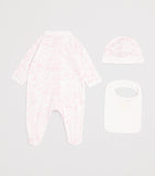Givenchy Kids cotton all-in-one, hat and bib set for 1-18 months, UK version