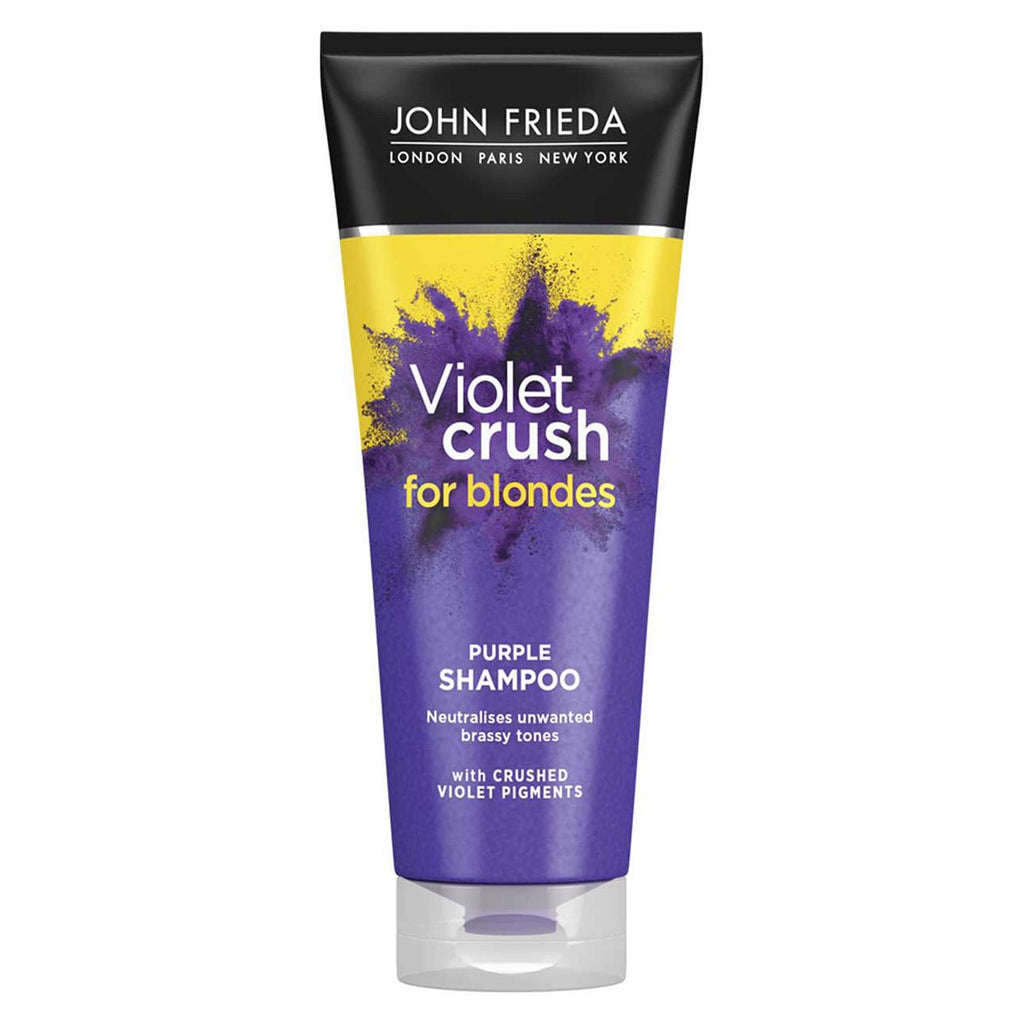 John Frieda Violet Crush Purple Shampoo 250ml for Brassy, Blonde Hair