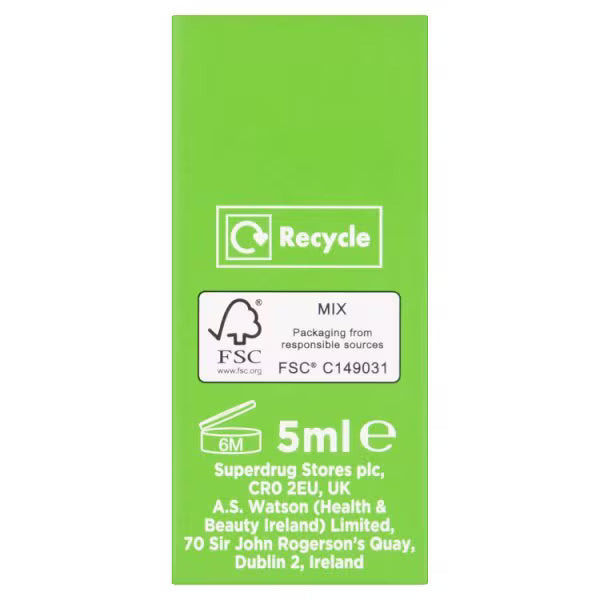 Superdrug Tea Tree Essential Oil Anti-blemish 5ml (British brand)