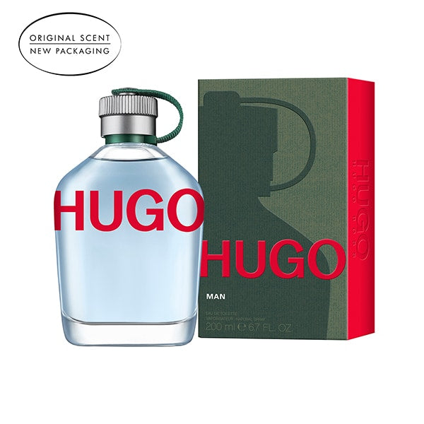 Hugo Man Eau de Toilette 200ml, imported from the UK