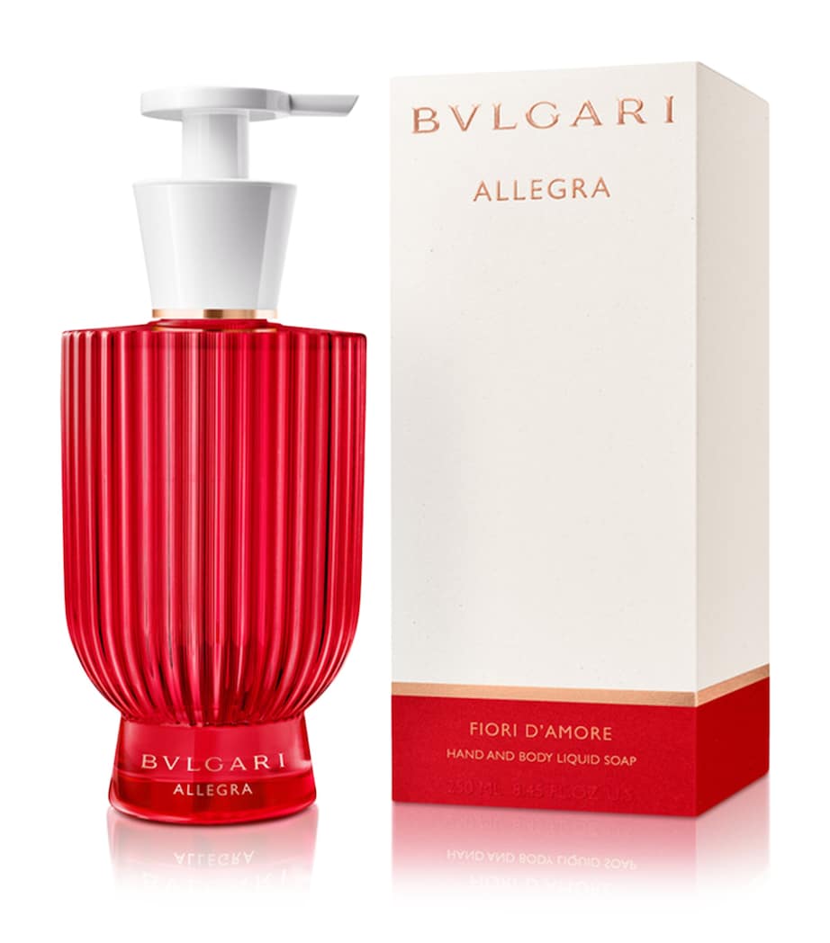 Bvlgari Allegra Fiori D'amore hand and body liquid soap 250ml (British brand)