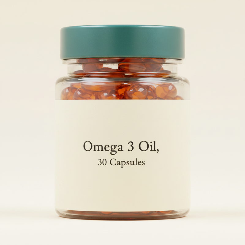 Holland Barrett Vegan Omega 3 Oil 500mg 30 Capsules, UK version