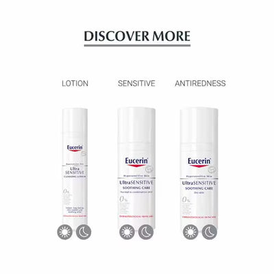 Superdrug Eucerin UltraSensitive Soothing Care Dry Skin Face Cream 50ml - Kjøp online hos McGrocer