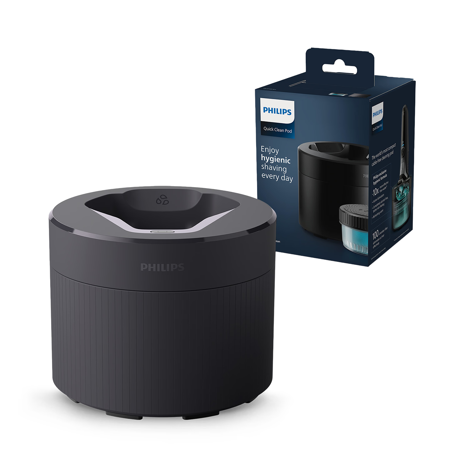 Philips Quick Cleaning Pod for shavers, imported from the UK