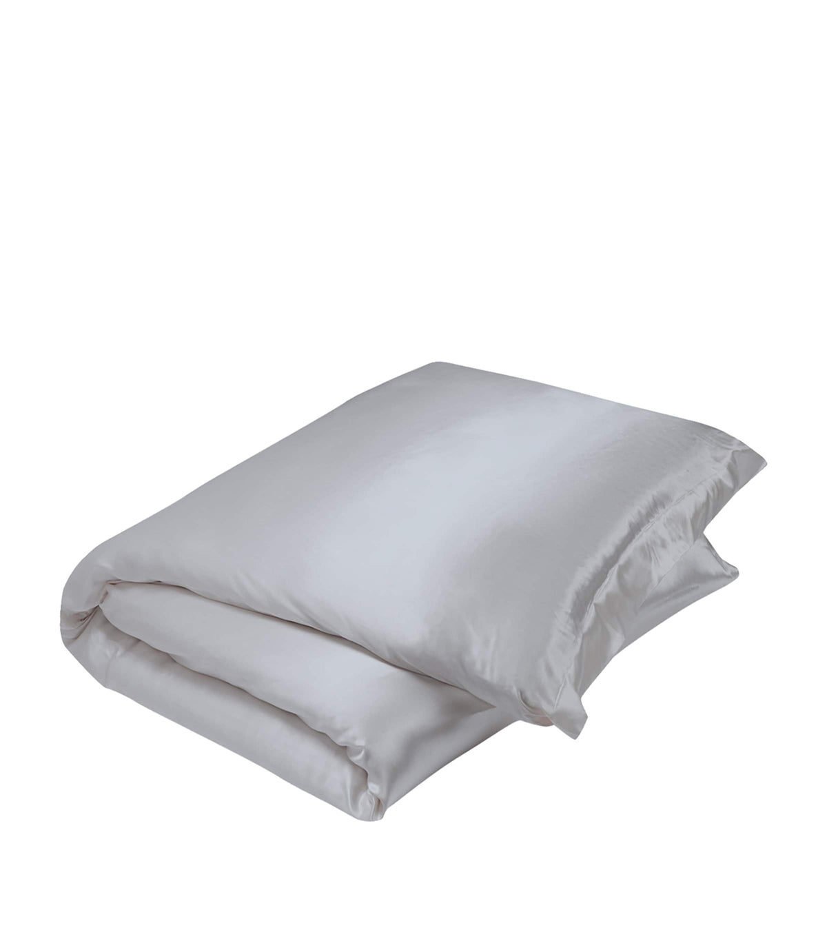 Gingerlily silk king duvet cover with button fastening, 225cm x 220cm, UK version