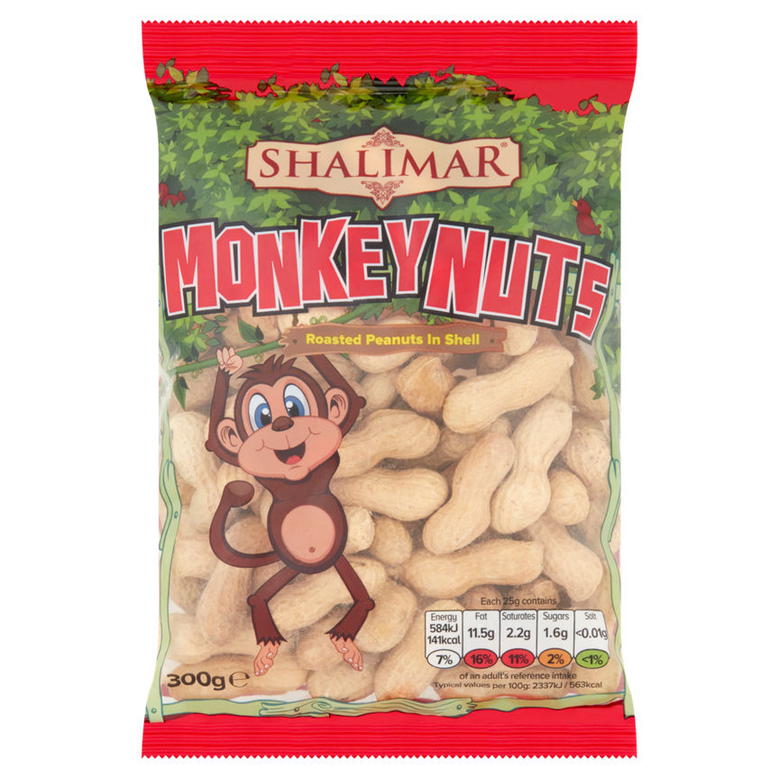 Shalimar Monkey Nuts 300g GOODS ASDA   