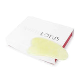White Lotus premium jade gua sha - British product