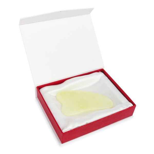 White Lotus premium jade gua sha - British product