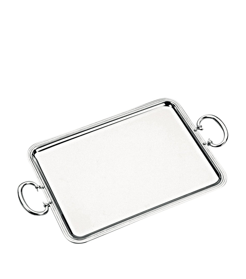 Christofle Albi handled tray 53cm x 42cm - British product