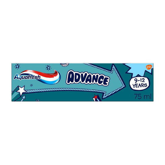 Aquafresh Kids Toothpaste Advance 9-12 Years 75ml GOODS Boots   
