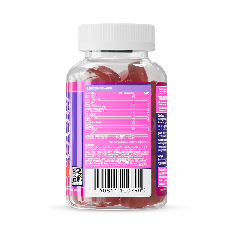Nutrignums Women's Vitality 60 Gummies - British product
