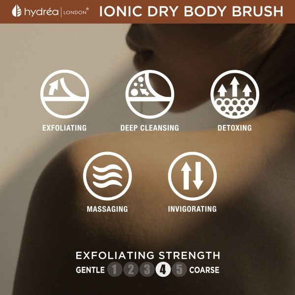 Hydrea London Ionic Copper Glow Dry Body Brush