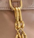 LOEWE Flamenco clutch bag ostrich leather, imported from the UK