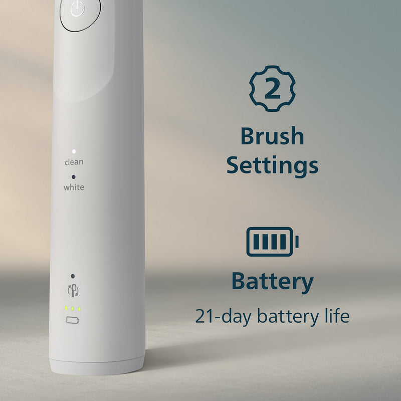 Philips Sonicare 5500 electric toothbrush white (British brand)