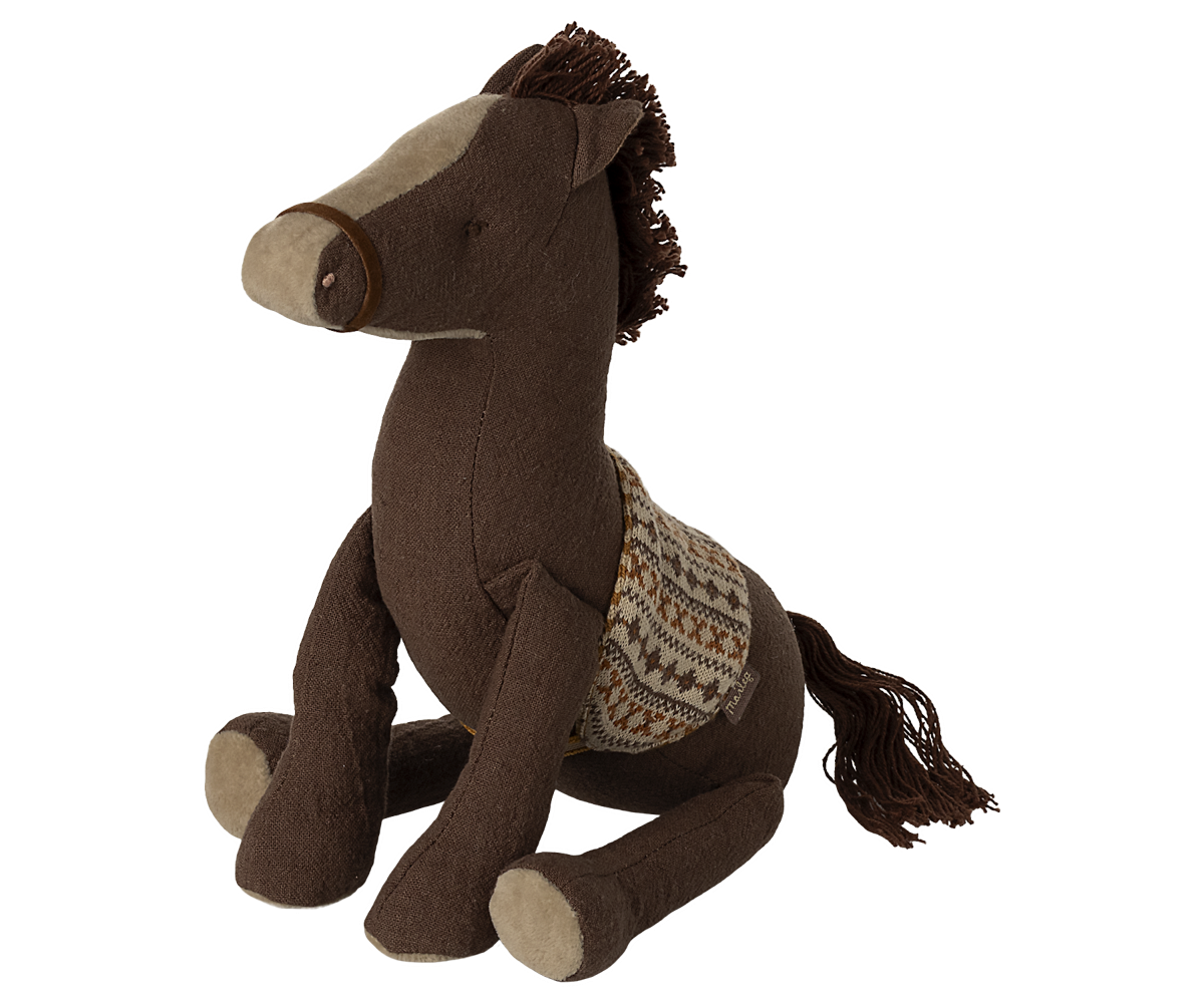 Maileg Safari Friends Pony soft toy 21cm, UK version
