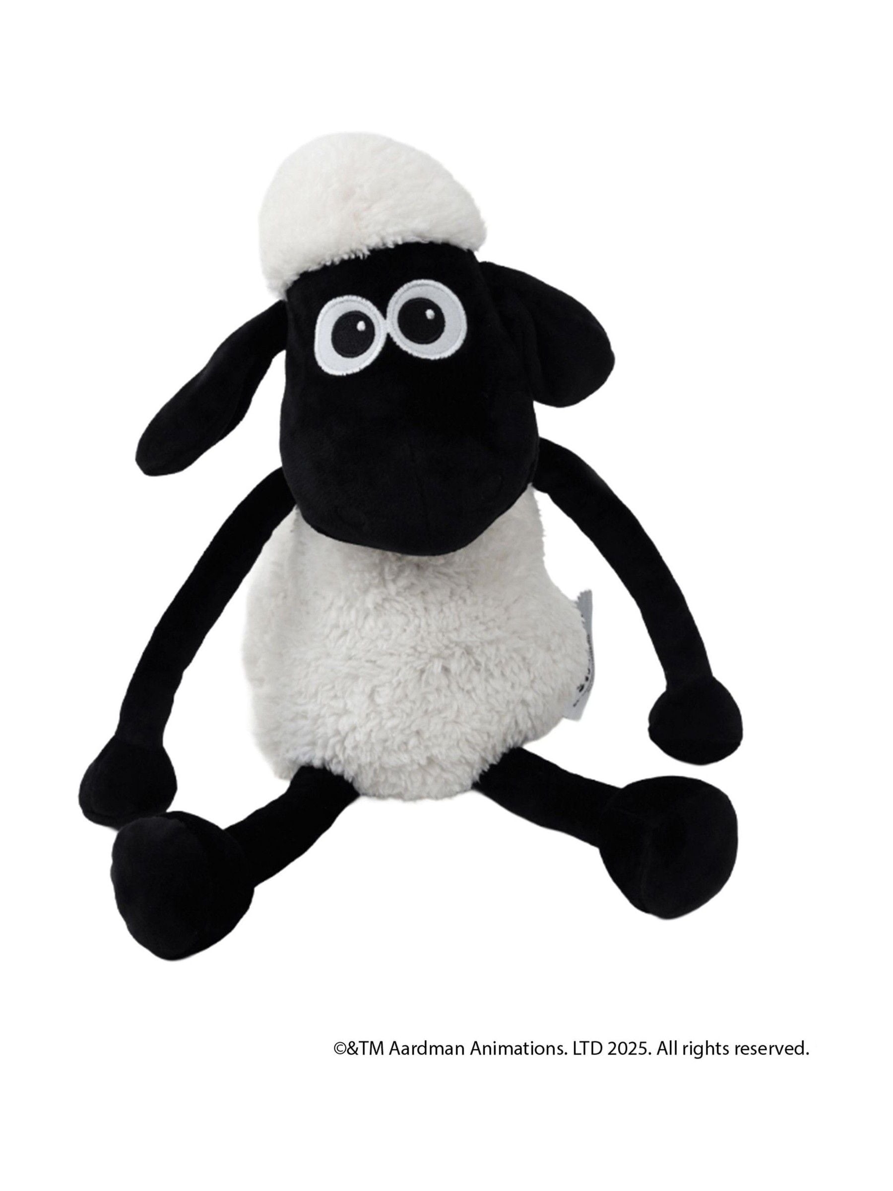 Warmies Shaun the Sheep heatable soft toy 17cm, UK version