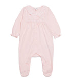 Tartine et Chocolat cotton frill-collar all-in-one baby 0-24 months (British brand)