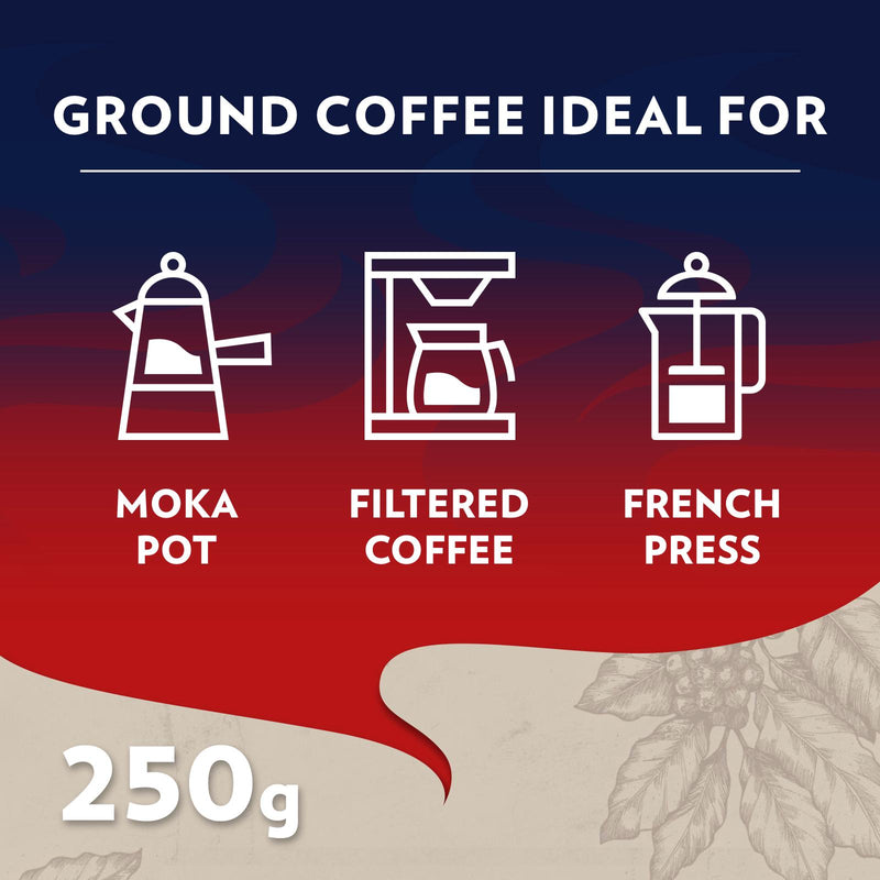 Lavazza Crema e Gusto ground coffee 500g - British product