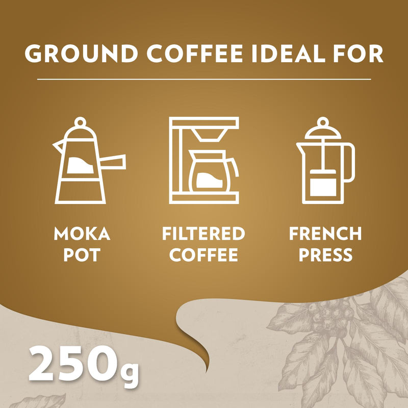 Lavazza Qualita Oro Ground Coffee 250g, UK version