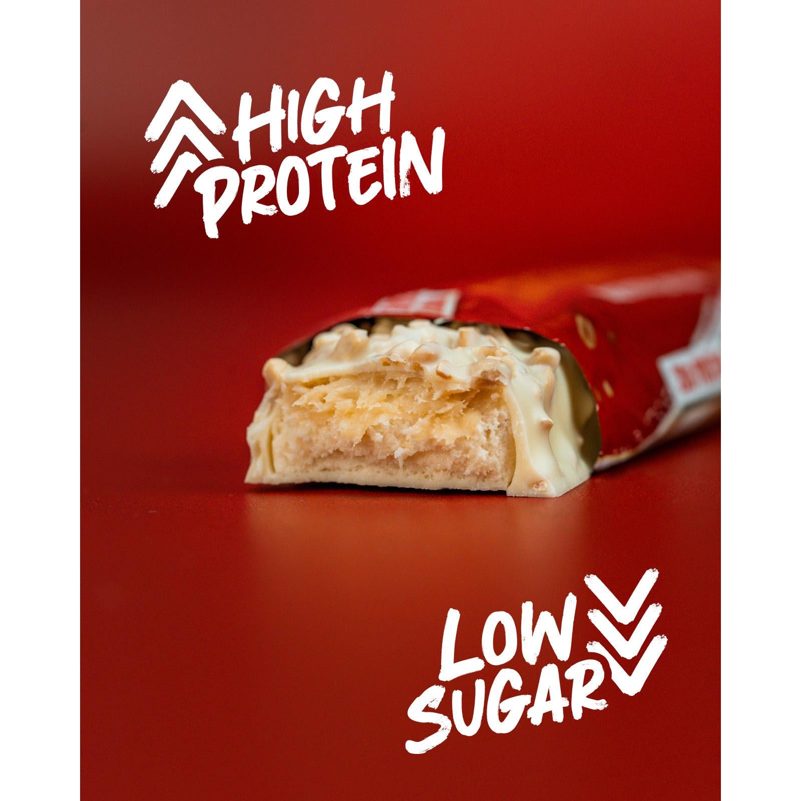 Grenade protein bar white chocolate salted peanut 60g - British product