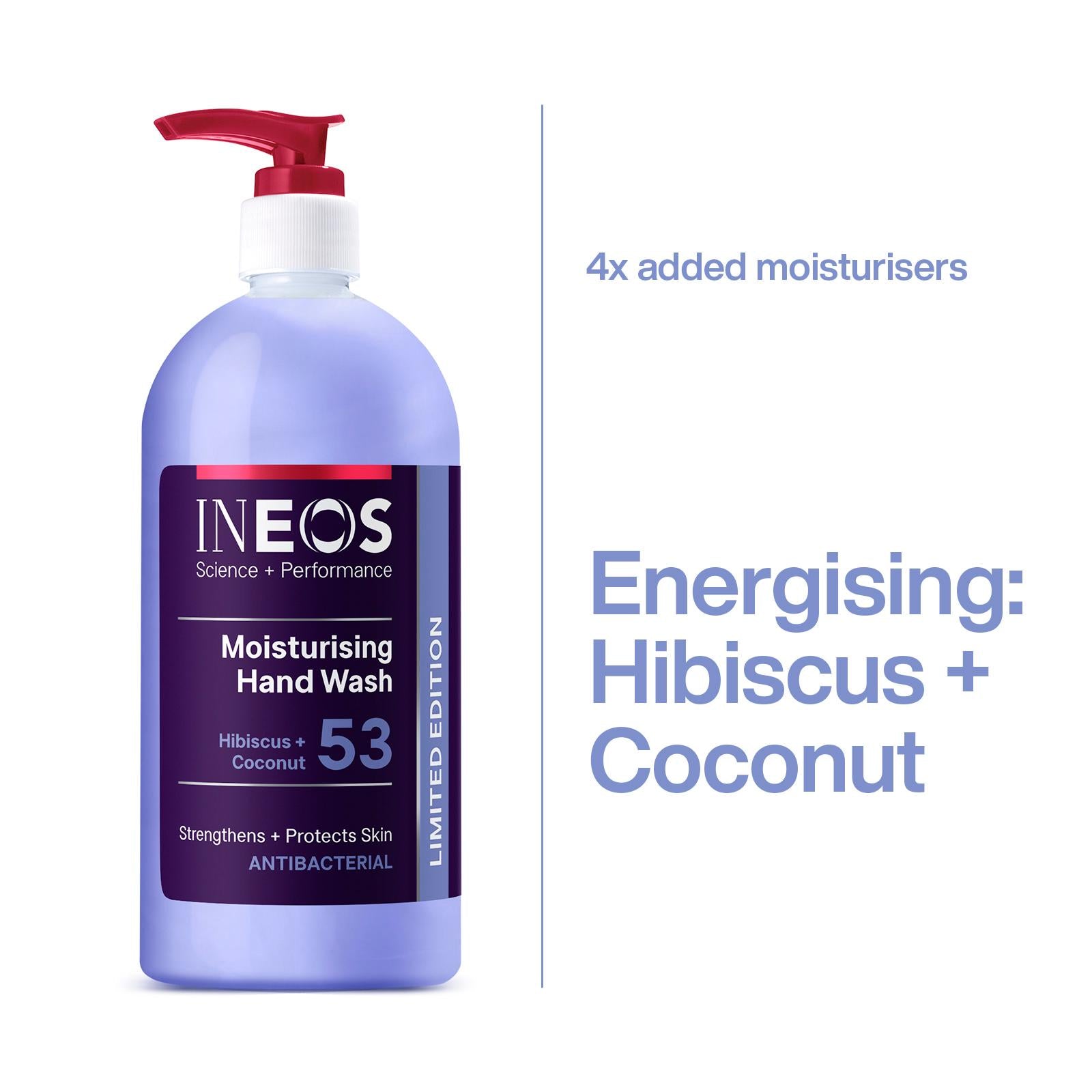 Moisturising Hand Wash with Hibiscus and Coconut Fragrance
