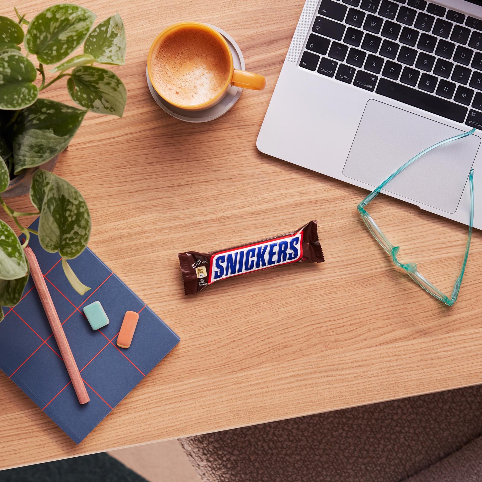 Snickers caramel nougat multipack 4x40g, imported from the UK