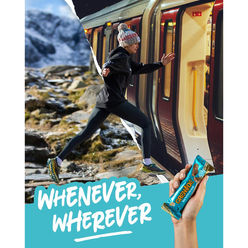 Grenade protein bar Chocolate Chip Salted Caramel 4x60g (British brand)
