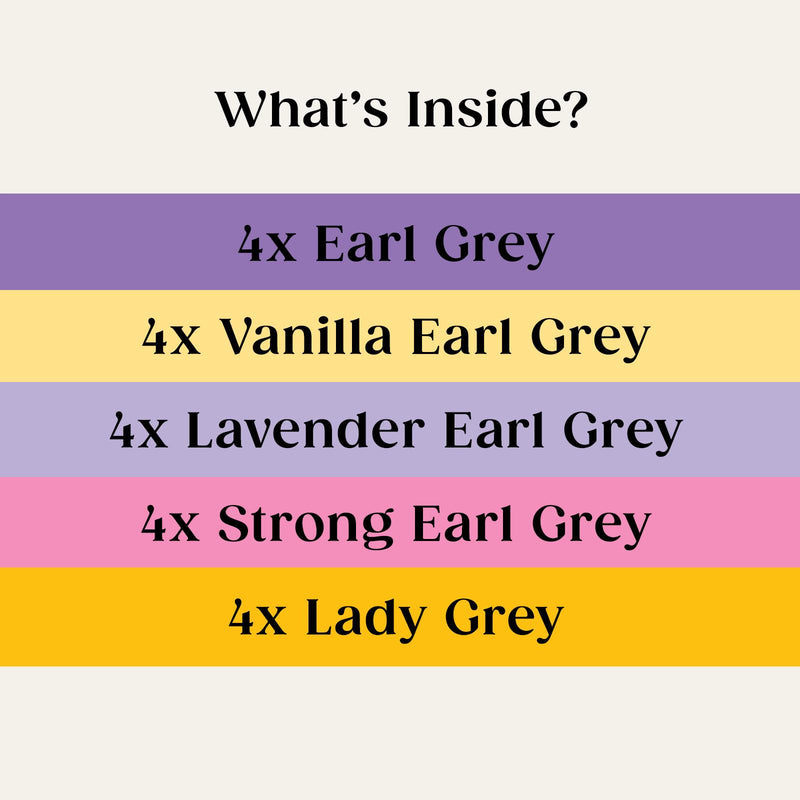 Twinings Earl Grey Discovery tea bags 20 pack (British brand)