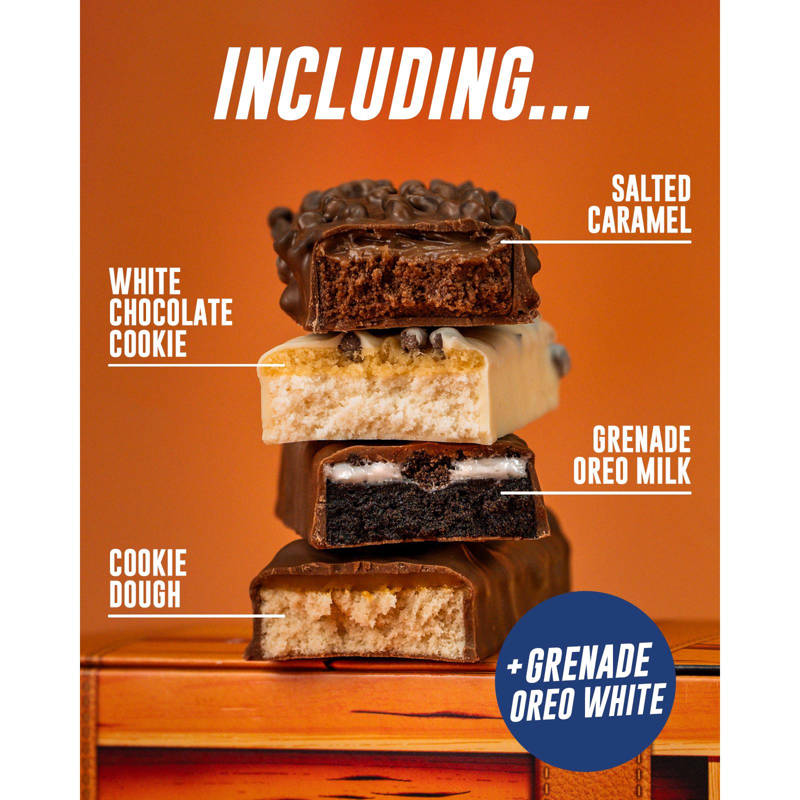Grenade protein bars selection box Fan Favourites 10x60g, imported from the UK