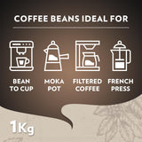 Lavazza espresso coffee beans 250g, UK version