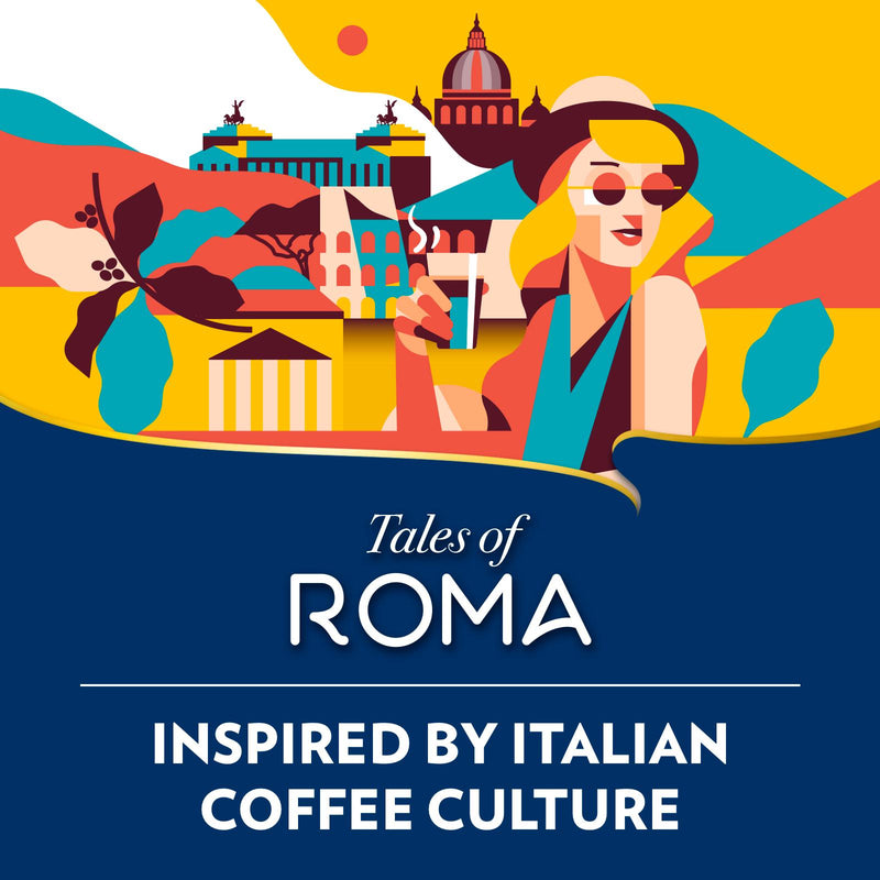 Lavazza Tales of Roma ground coffee 200g (British brand)