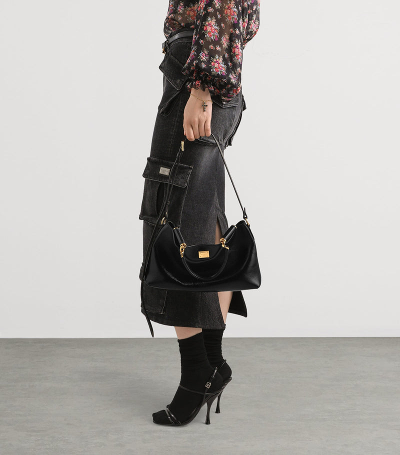 Dolce&Gabbana Vittoria shoulder bag in supple calfskin - British product