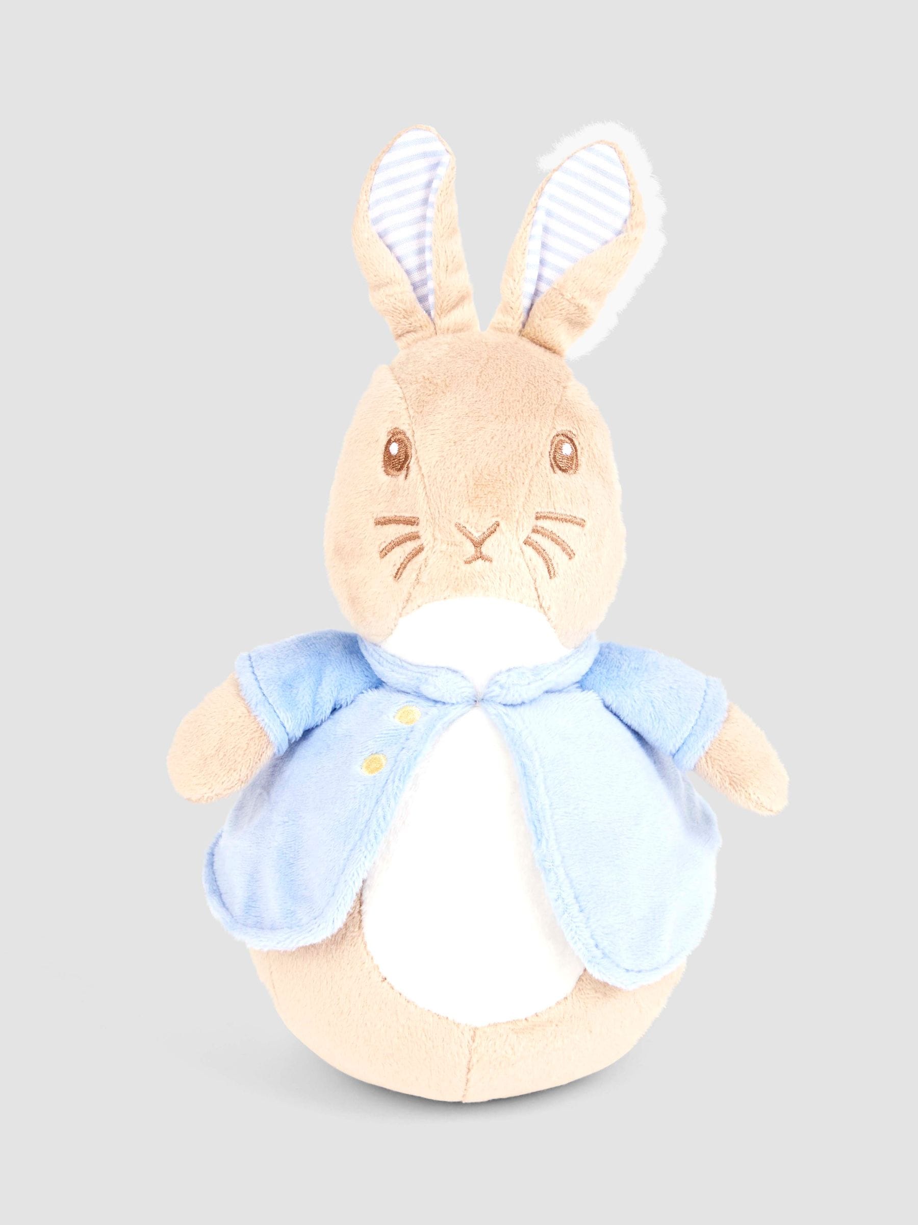 JoJo Maman Bébé Peter Rabbit baby wobble toy, imported from the UK