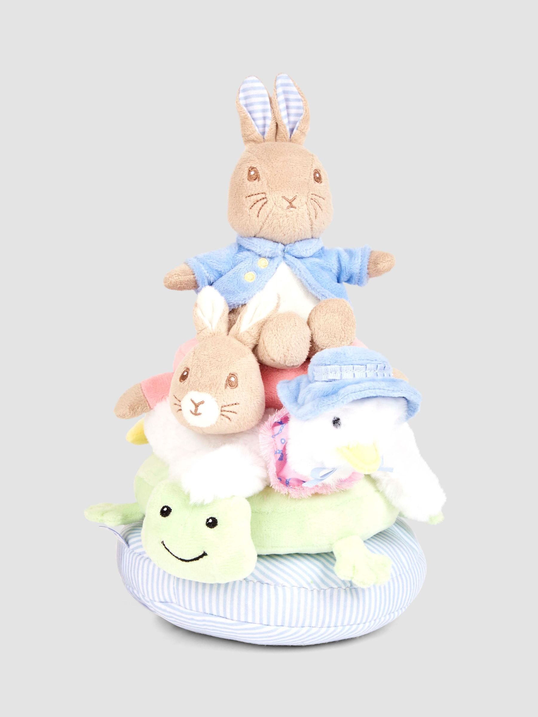 JoJo Maman Bébé Peter Rabbit plush stacker - British product