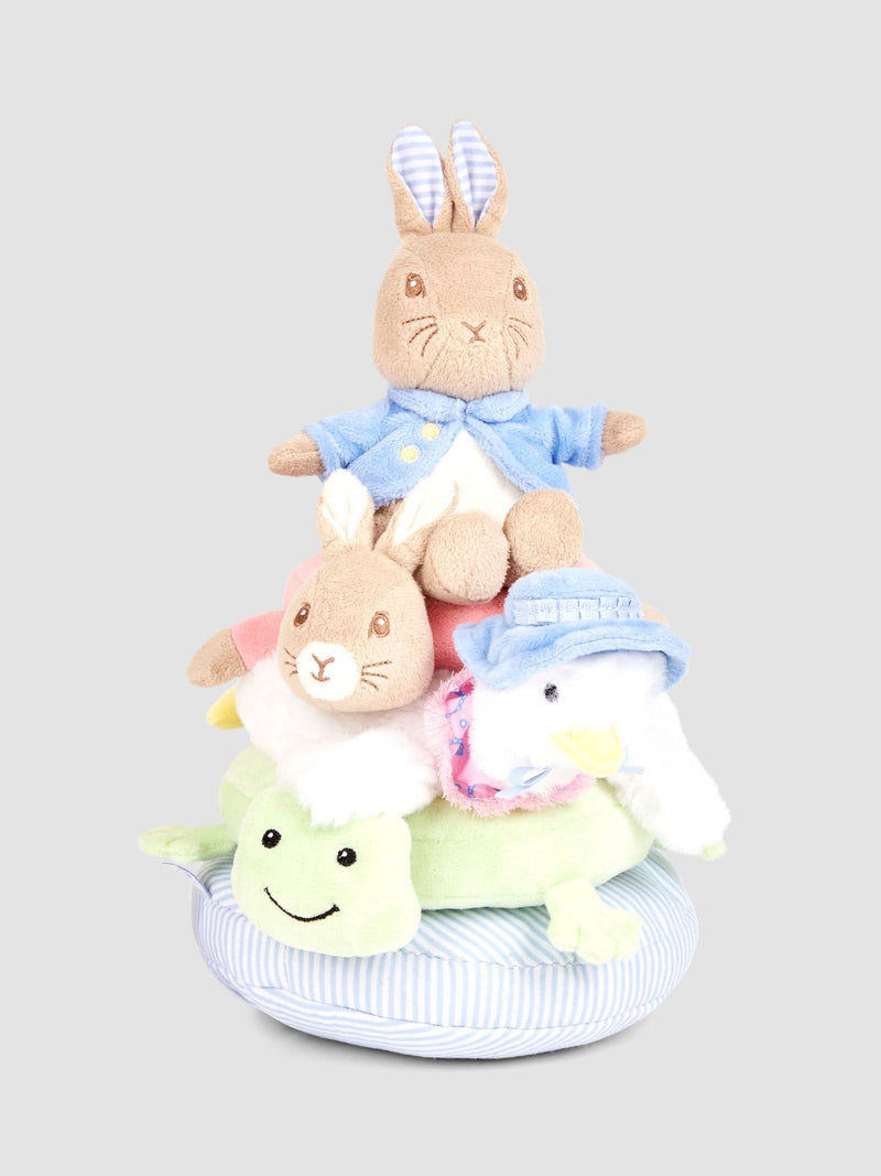JoJo Maman Bébé Peter Rabbit plush stacker - British product