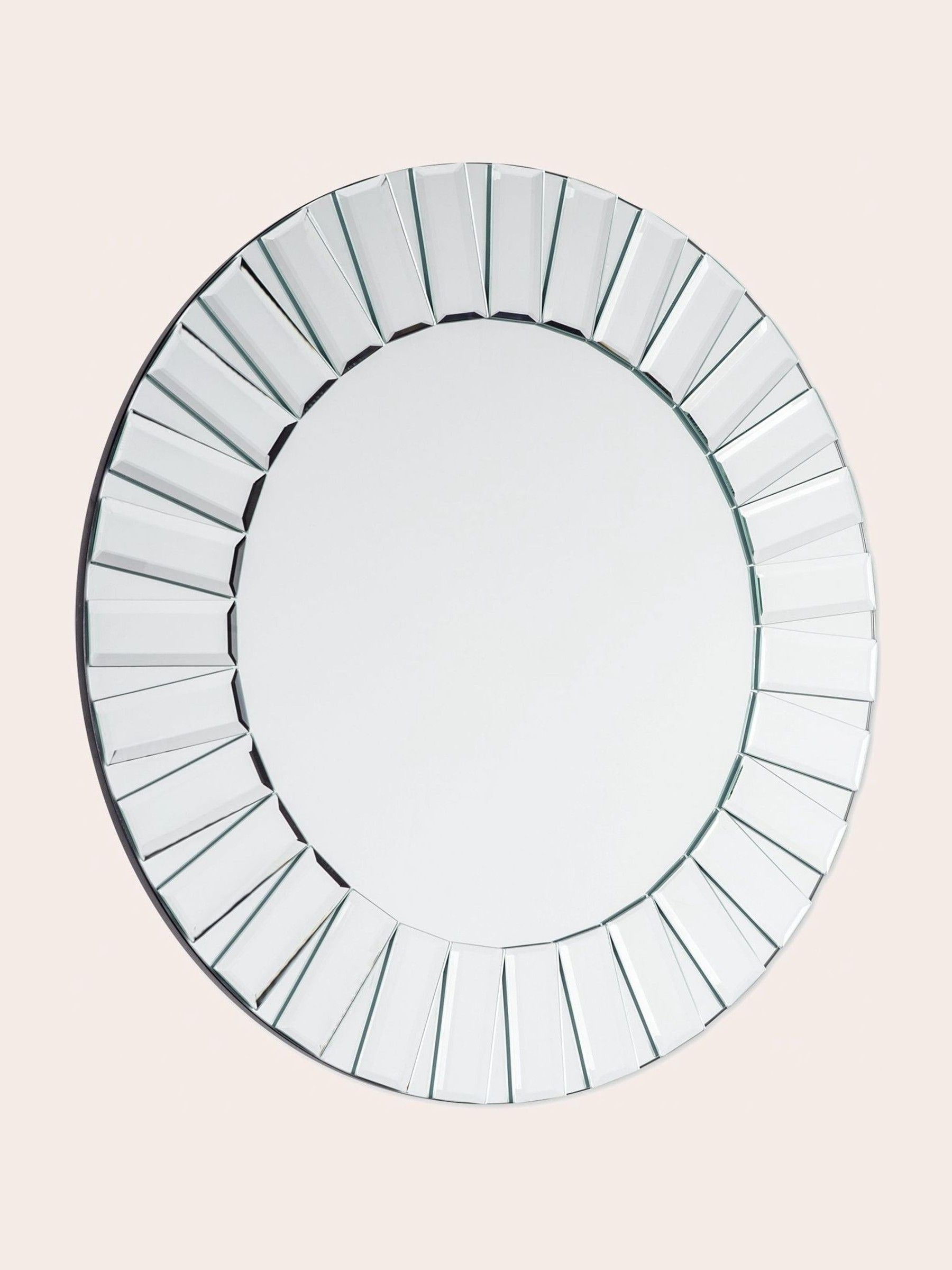 Laura Ashley Capri small round wall mirror, UK version