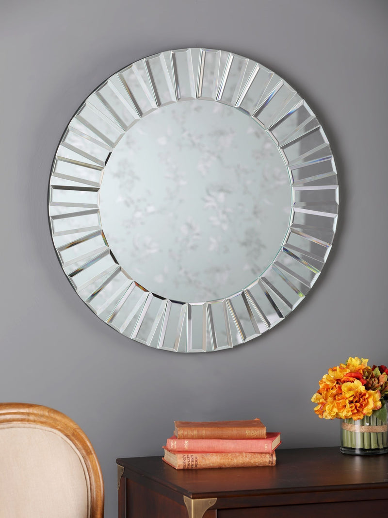 Laura Ashley Capri small round wall mirror, UK version