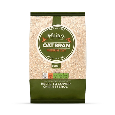 Holland & Barrett Whites Oat Bran Medium 500g- Buy online at McGrocer