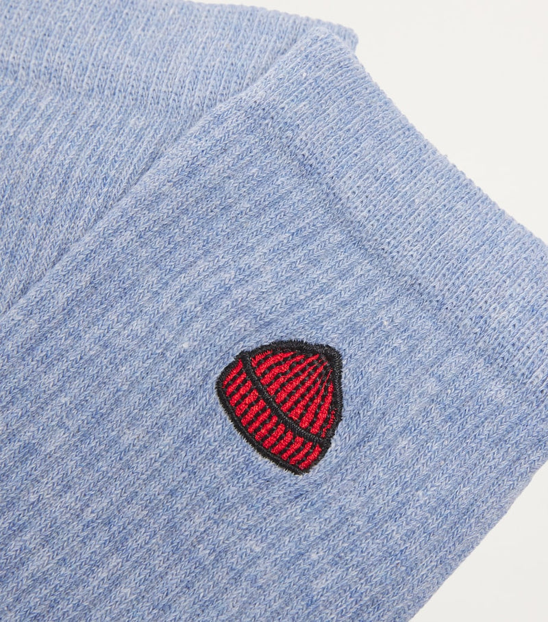 Le Bonnet cotton-blend logo socks, imported from the UK