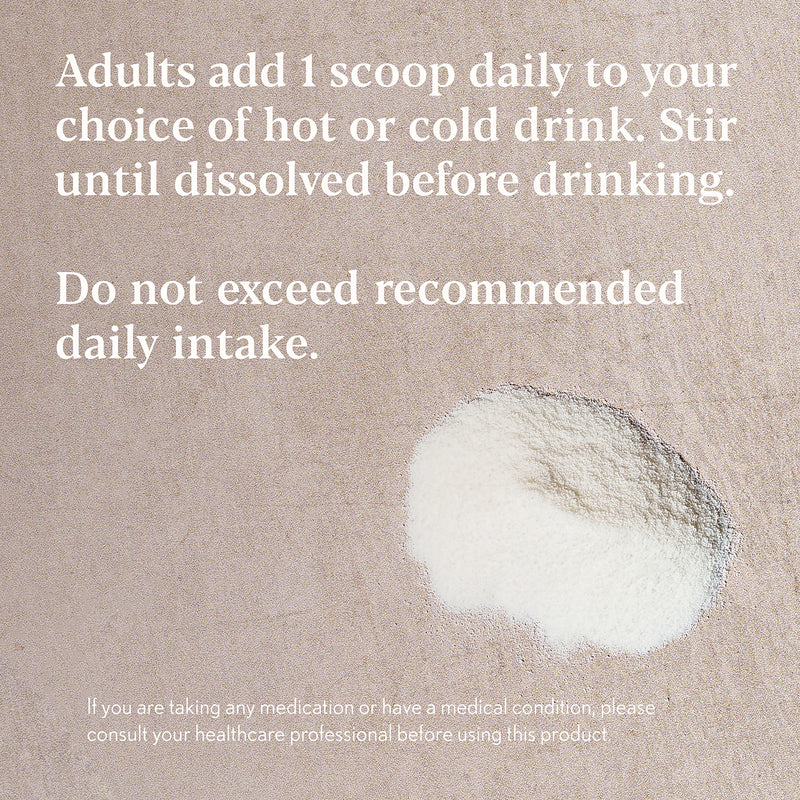 Higher Nature marine collagen powder 185g, imported from the UK