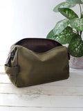 Solesmith Hidden Message Waxed Canvas Wash Bag 12 x 25 x 11 cm