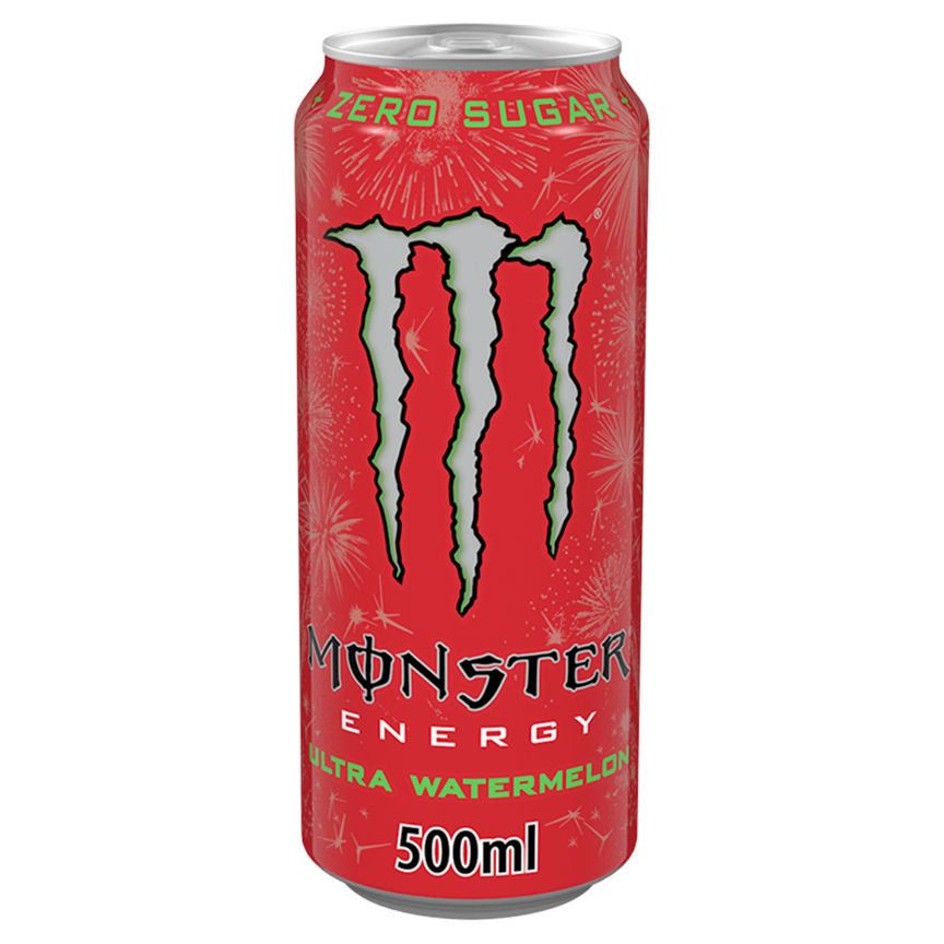 Monster Energy Drink Ultra Watermelon Zero Sugar 500ml