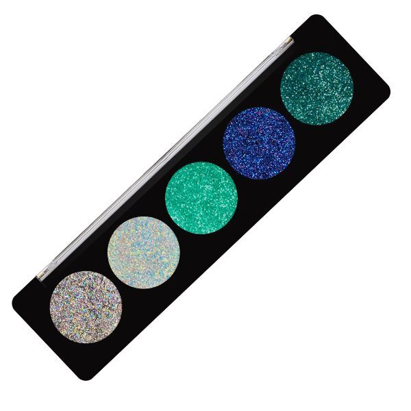 Profusion Cosmetics Glitter Gems Glitter Palette Aqua