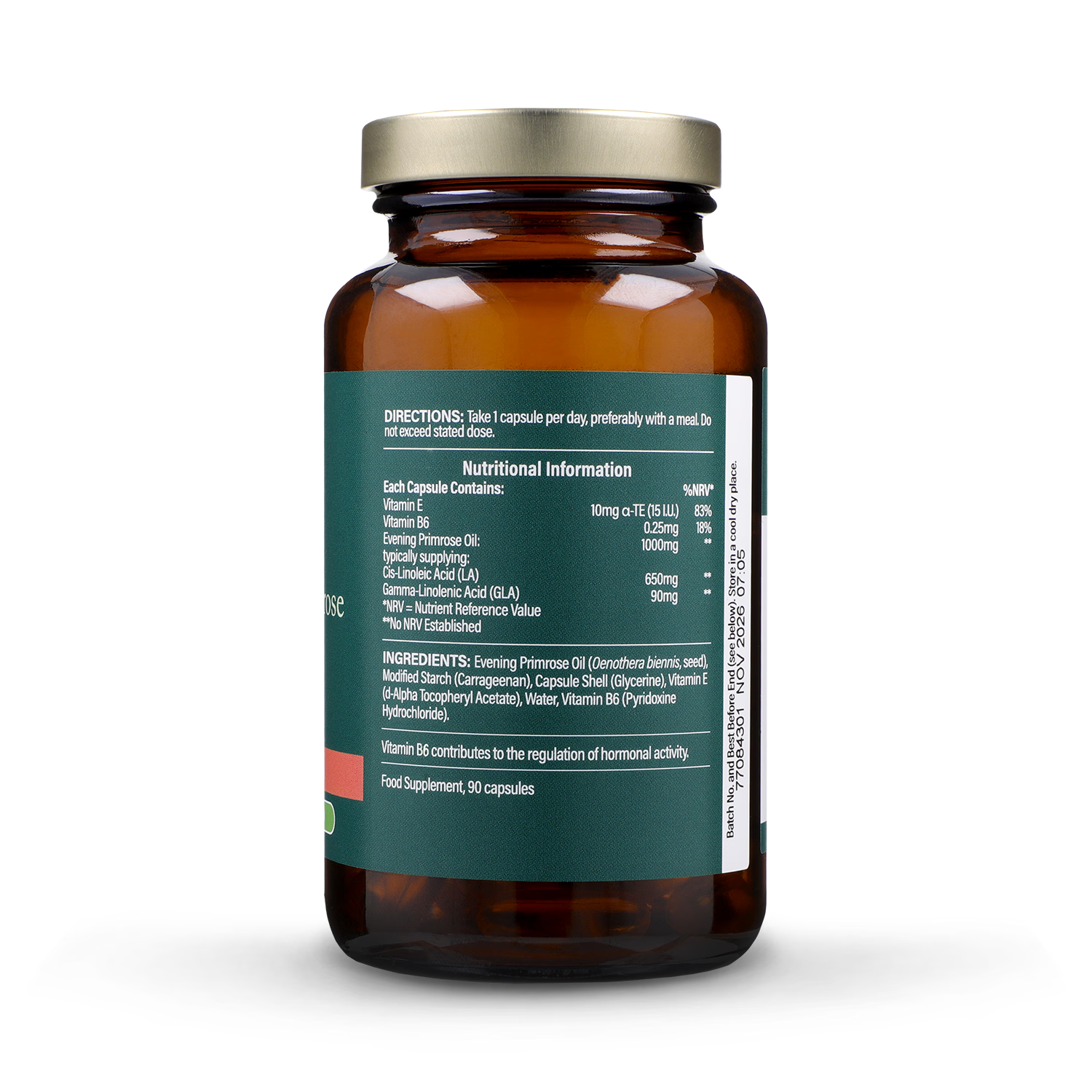 Holland & Barrett Evening Primrose Oil 1000mg 90 Capsules, UK version