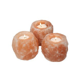 Set of 3 Himalayan Tealight Holder With Candles GOODS Superdrug   